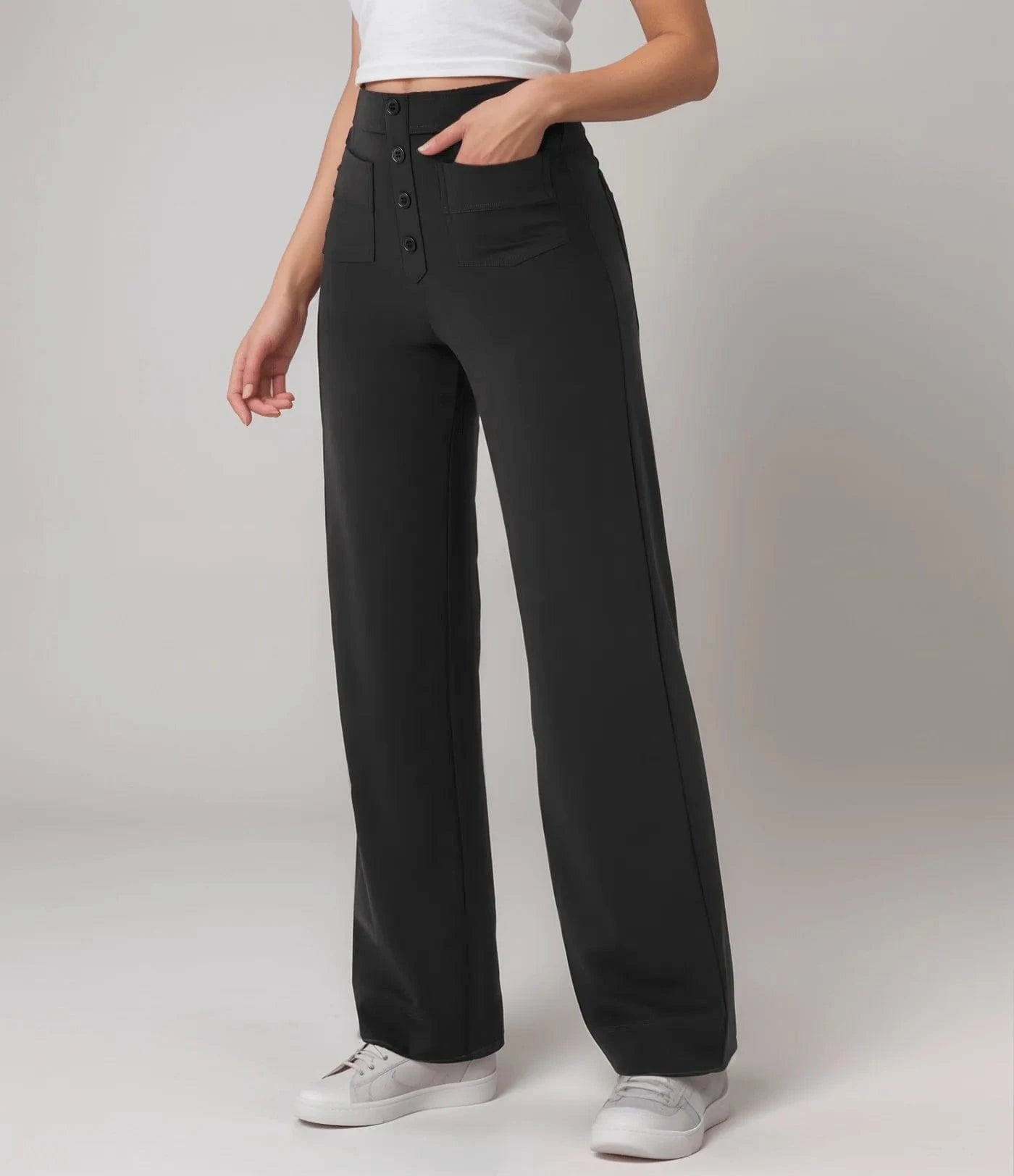 Magas derekú Comfort+ nadrág