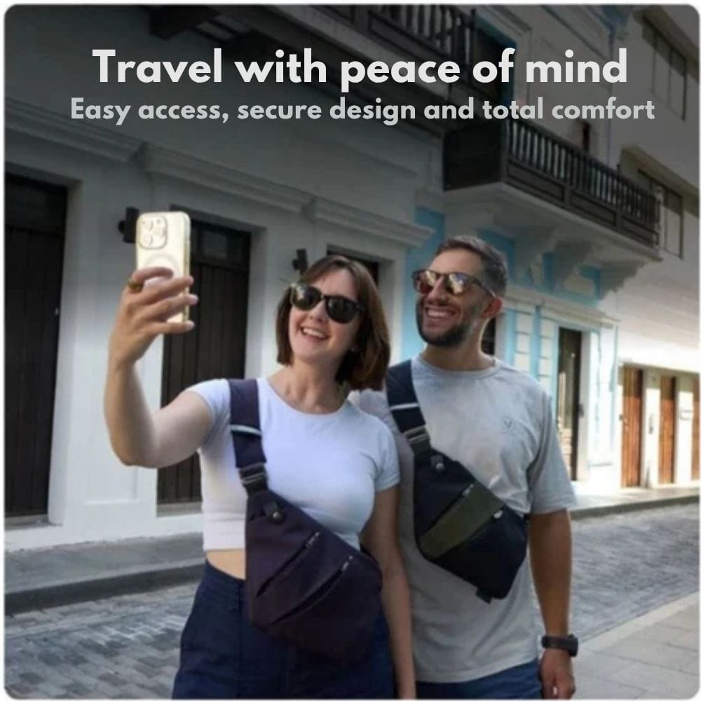 Biztonságos Crossbody táska