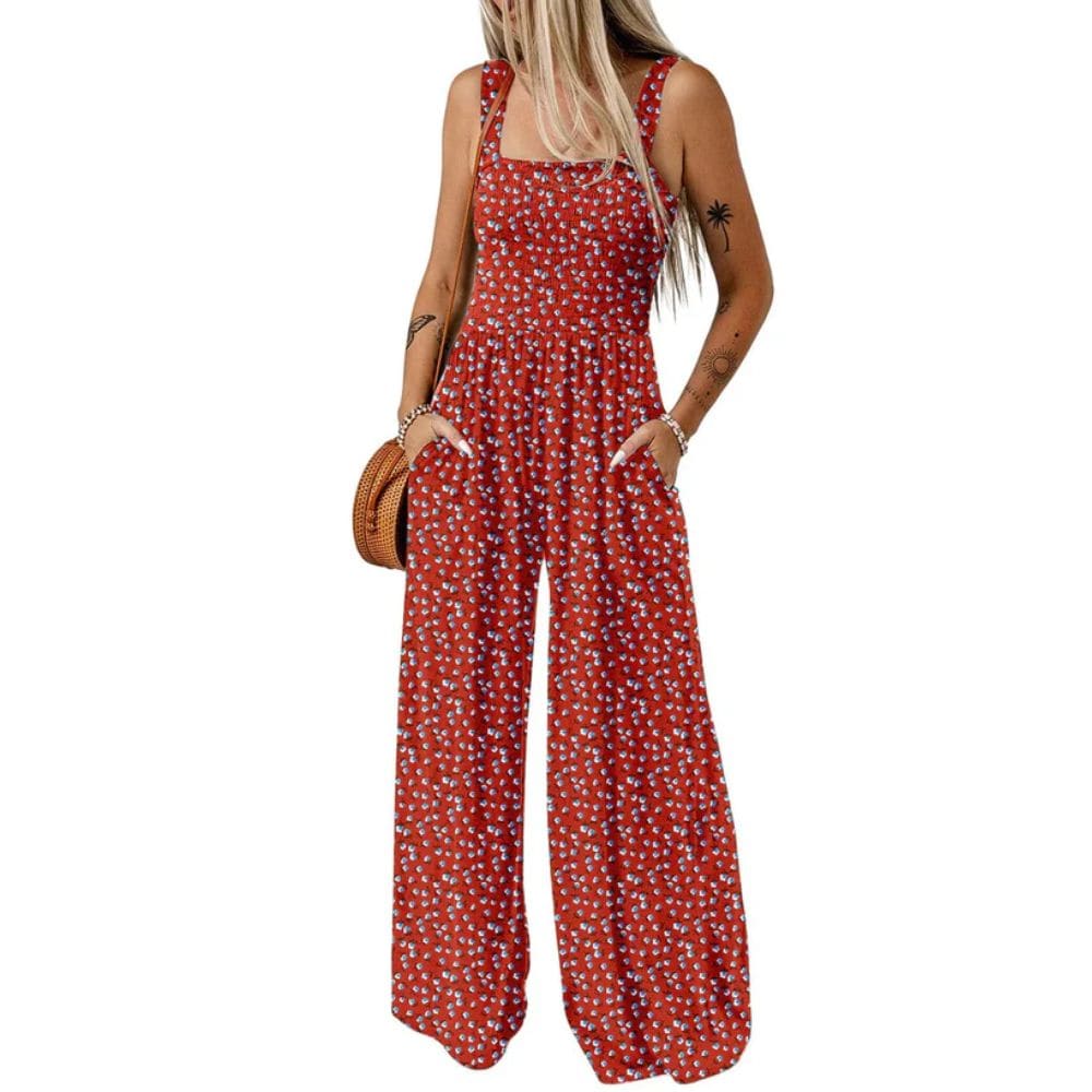 Boho nyári jumpsuit