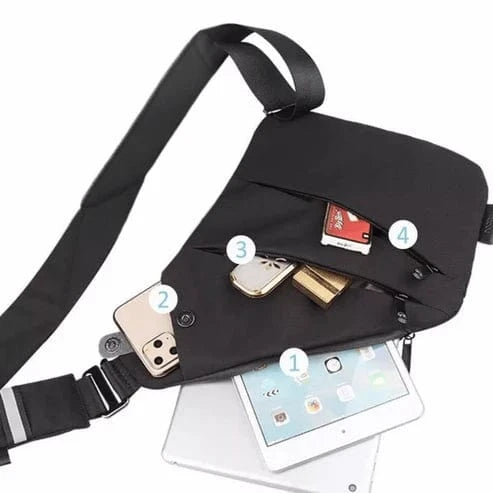 Biztonságos Crossbody táska