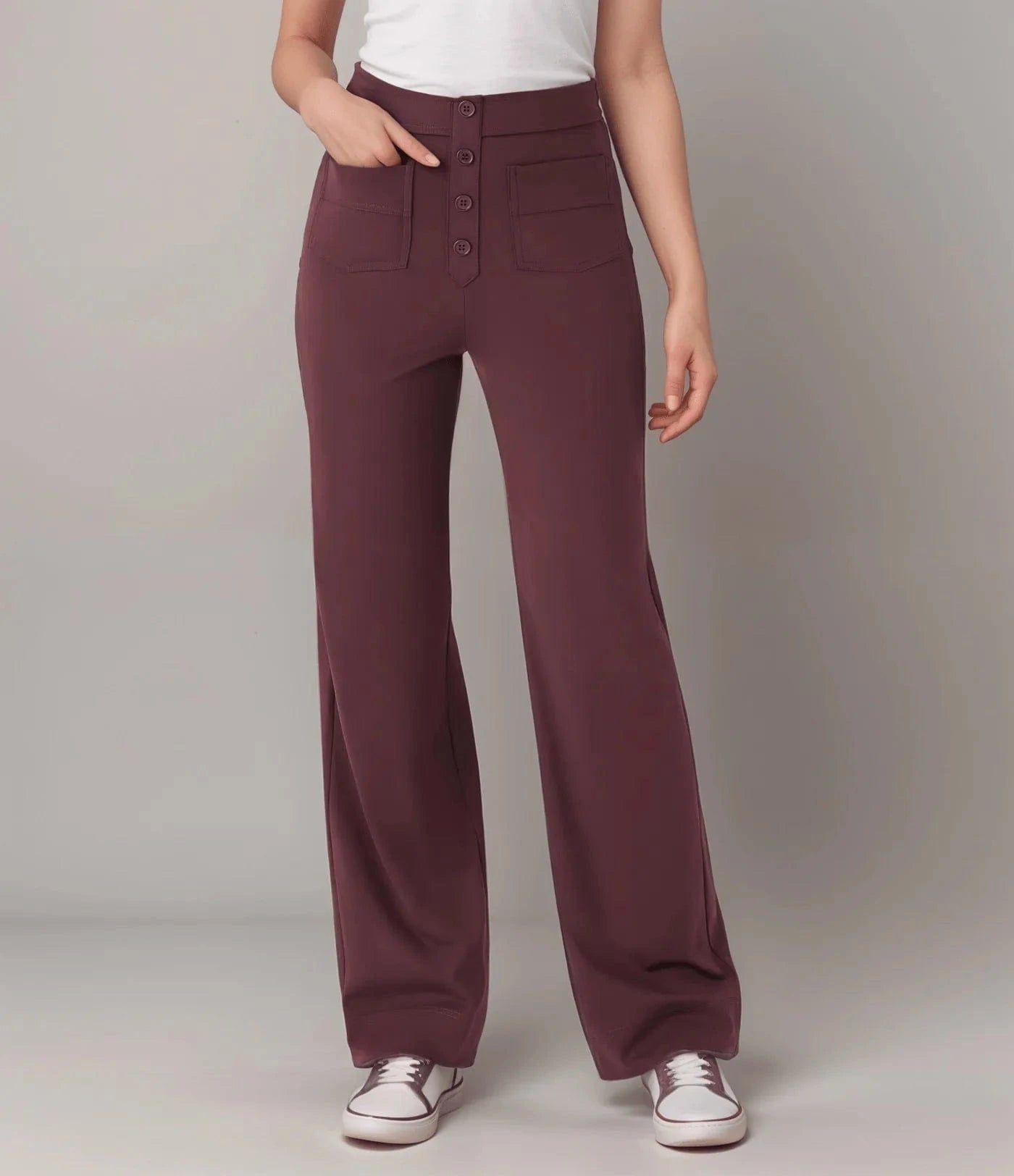 Magas derekú Comfort+ nadrág