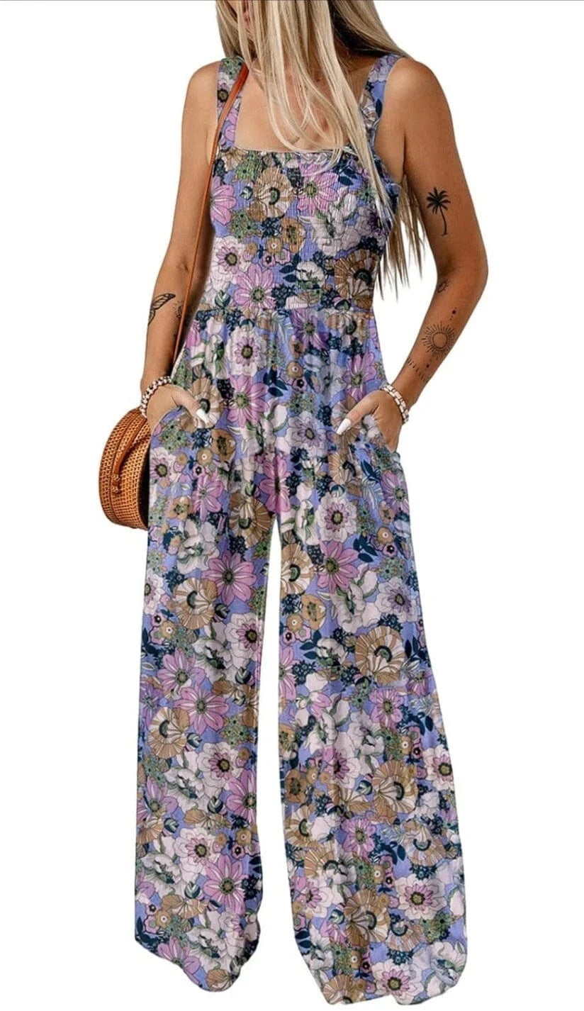 Boho nyári jumpsuit