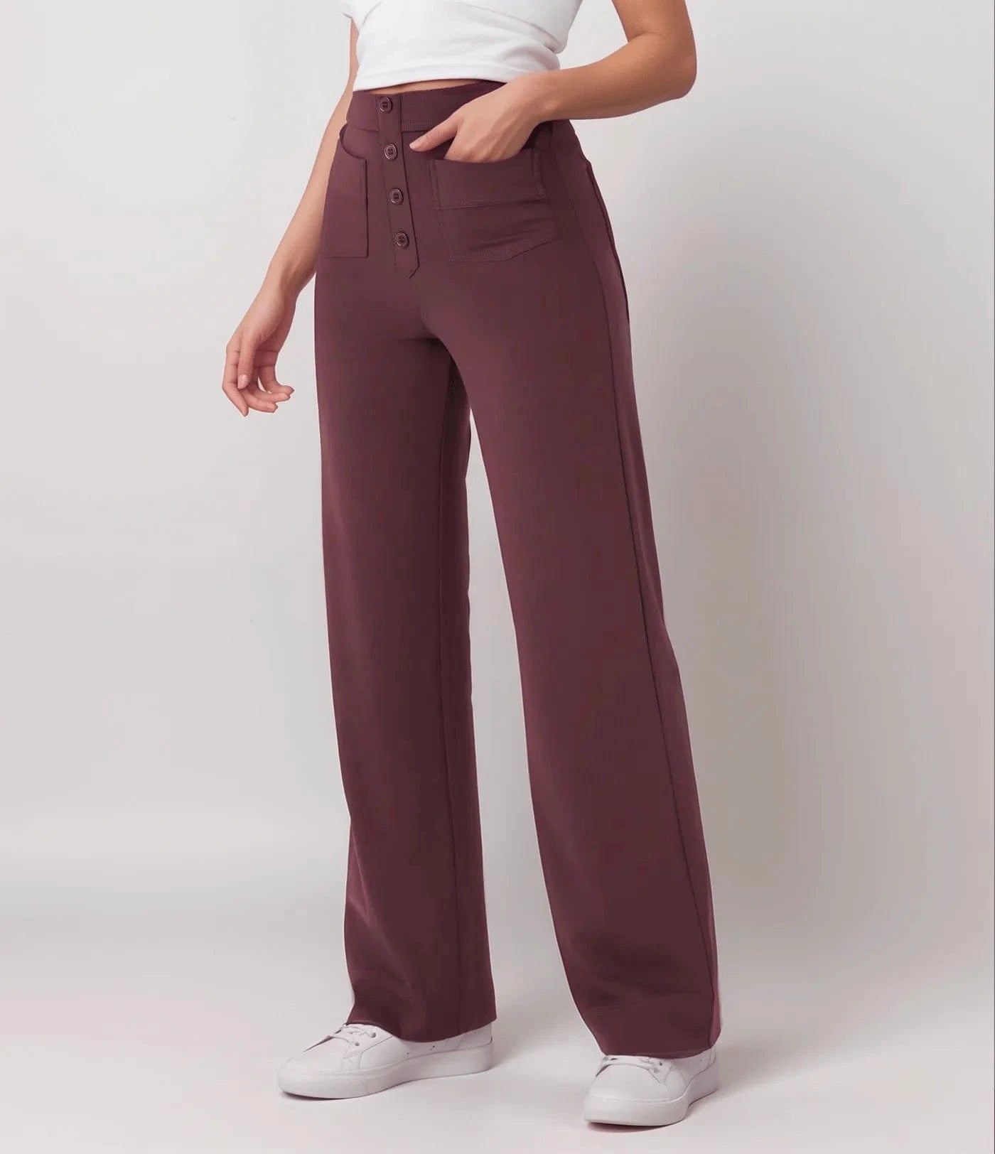 Magas derekú Comfort+ nadrág